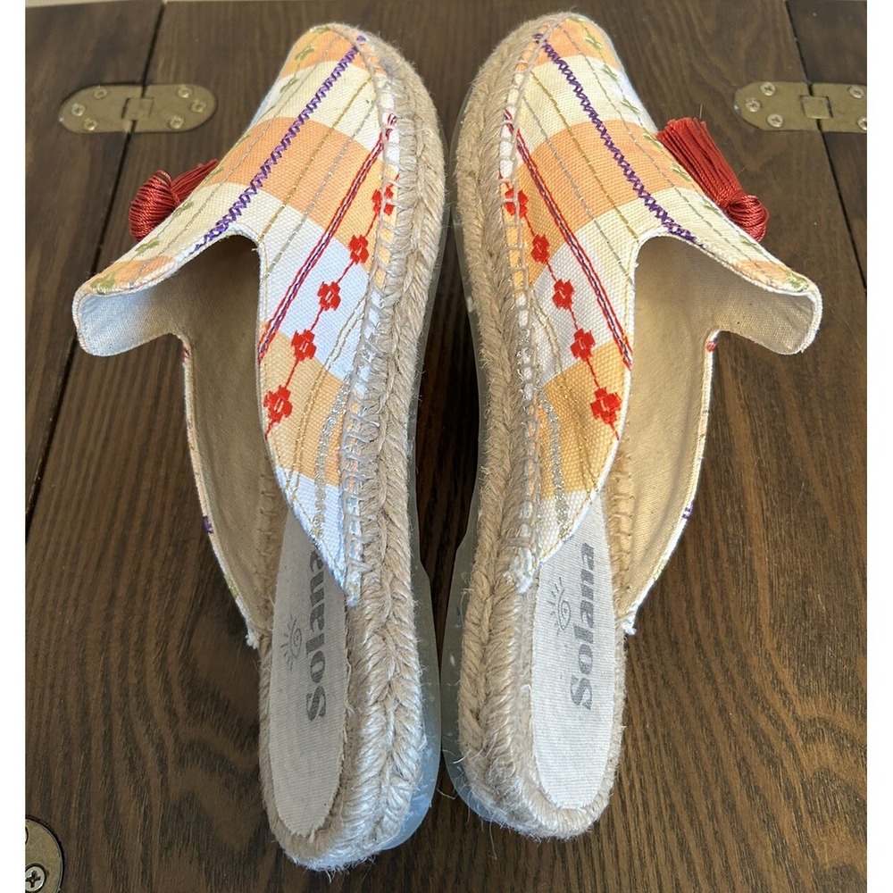 Java Artisanal Espadrilles Mulles Solana Women's Size‎ 9 - Picture 4 of 6